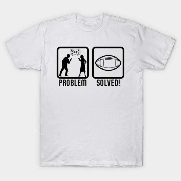 football player gifts I funny football T-shirt